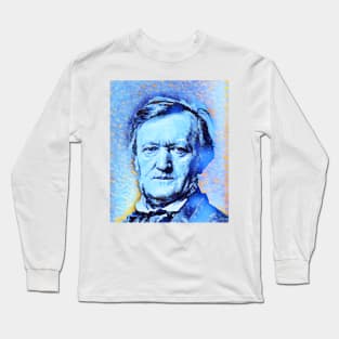 Richard Wagner Portrait | Richard Wagner Artwork | Richard Wagner Painting 14 Long Sleeve T-Shirt